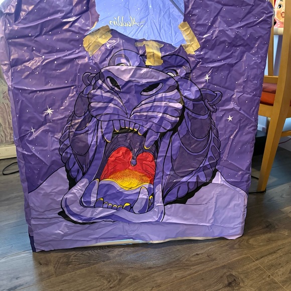 Vintage Disney Aladdin Vinyl play tent fort - Picture 7 of 16